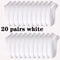 20pairs White