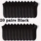 20pairs Black