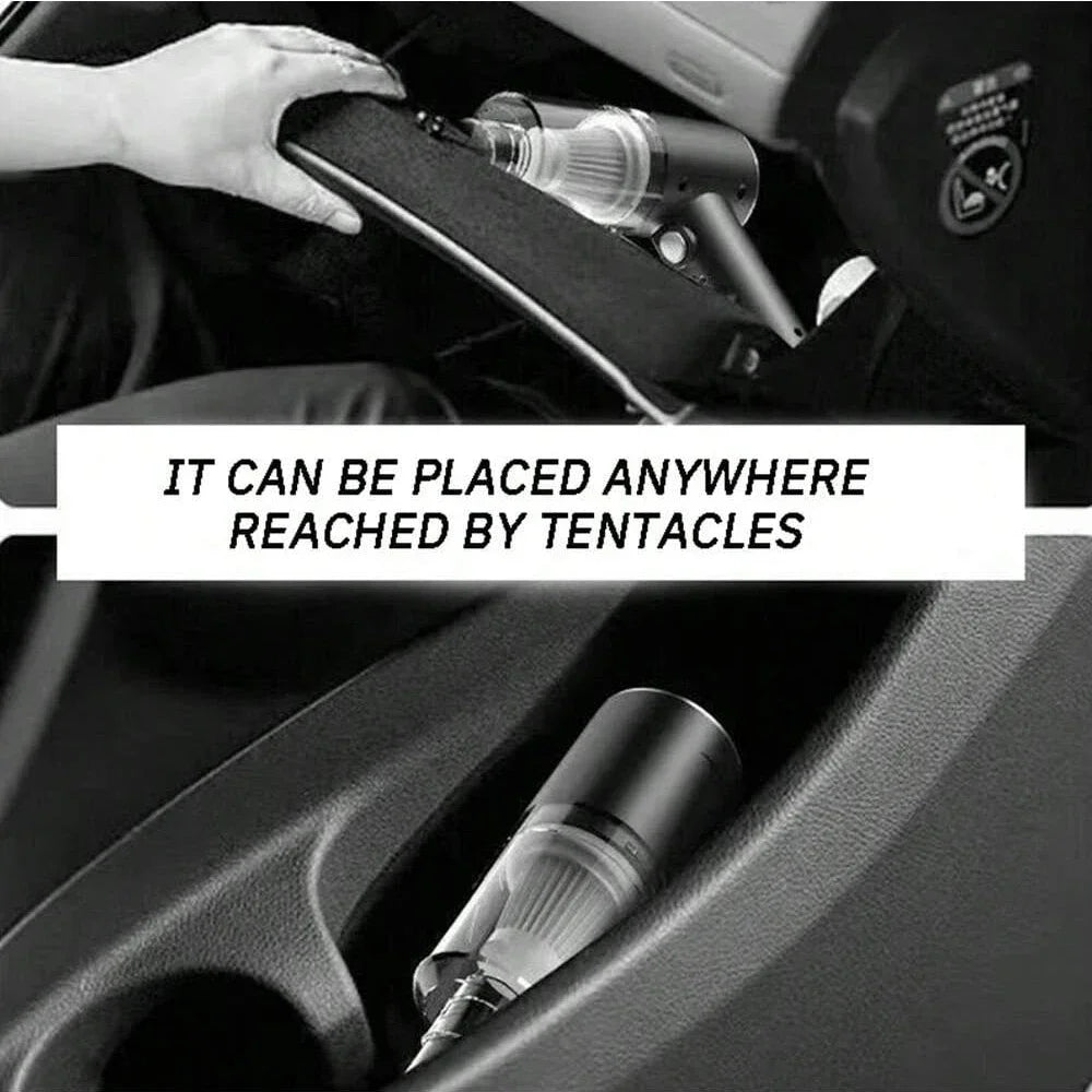 120W Wireless Handheld Vacuum Cleaner – Powerful Portable Cleaner for Home & Car