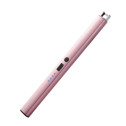 Electric Arc Ignition Windproof Plasma Lighter – USB Rechargeable Flameless Candle & BBQ Lighter