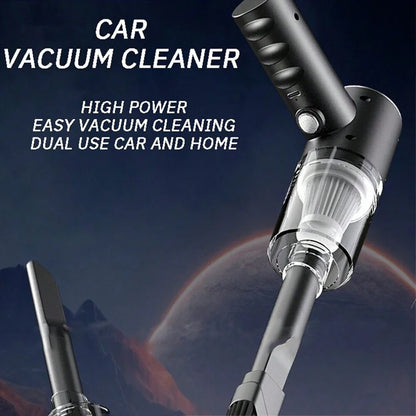 120W Wireless Handheld Vacuum Cleaner – Powerful Portable Cleaner for Home & Car