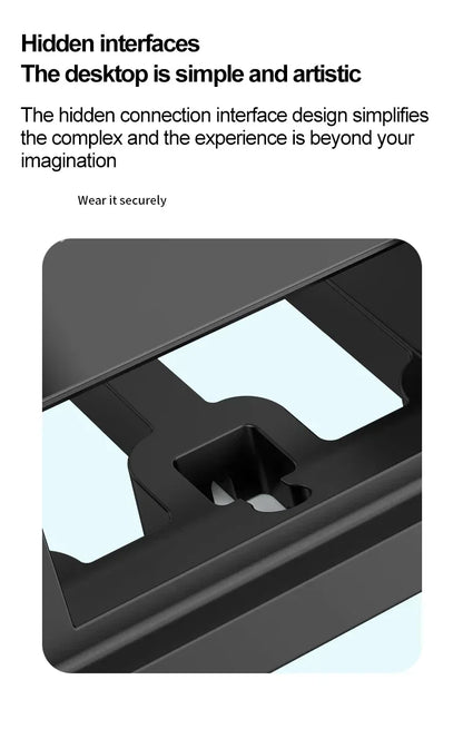 30W Wireless Charger Pad Stand Desktop Ultra-thin Mobile Phone For iPhone 15 14 13 12 Samsung Xiaomi Fast Charging Dock Station