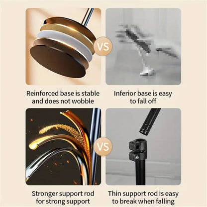 Multifunc Desktop Lazy Cell Phone Holder Tablet Live Broadcast Bracket Adjustable Extension Support Bracket Broadcast for Phone