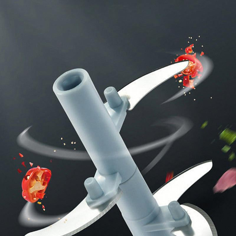 500/900ML Manual Meat & Vegetable Chopper – Multi-Purpose Garlic Press, Onion Cutter & Food Mincer