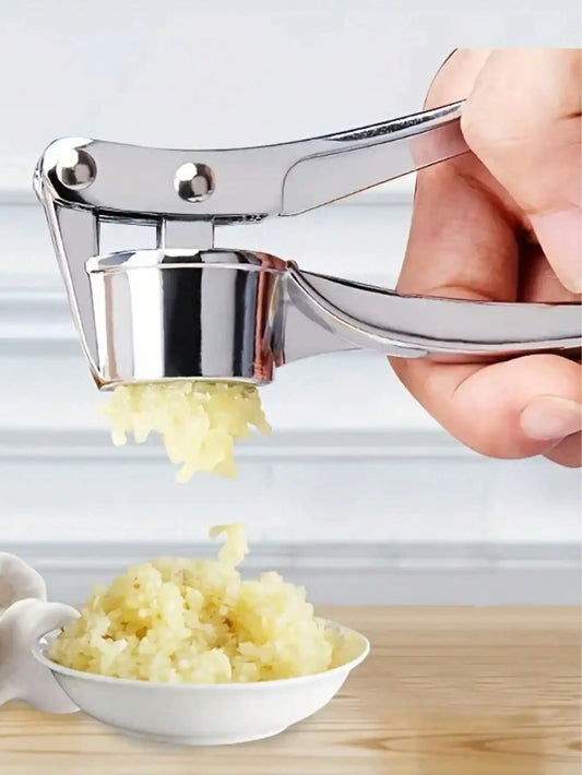 Garlic Press & Ginger Crusher – Washable Manual Garlic Masher Kitchen Tool