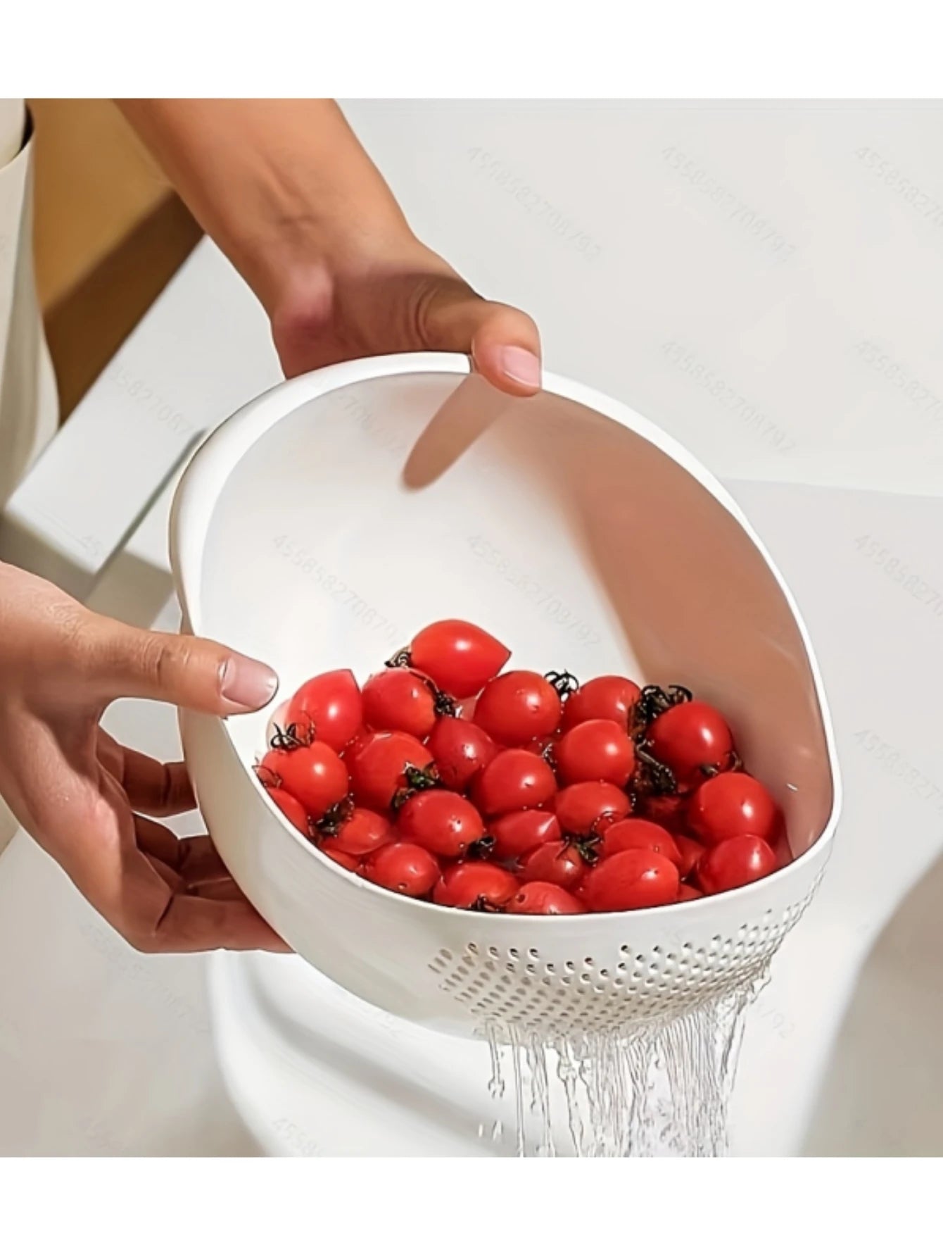 Rice Drainage Basket – Multi-Purpose Fruit & Vegetable Strainer