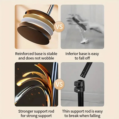 Multifunc Desktop Lazy Cell Phone Holder Tablet Live Broadcast Bracket Adjustable Extension Support Bracket Broadcast for Phone