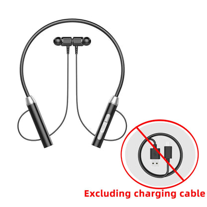 Wireless Bluetooth Neckband Earphones – Magnetic Sports Headset with LED Display