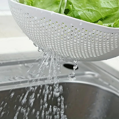 Rice Drainage Basket – Multi-Purpose Fruit & Vegetable Strainer