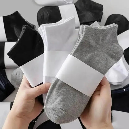 5/10-Pack Unisex Comfort-Fit Ankle Socks – Breathable & Lightweight for Sports & Daily Wear