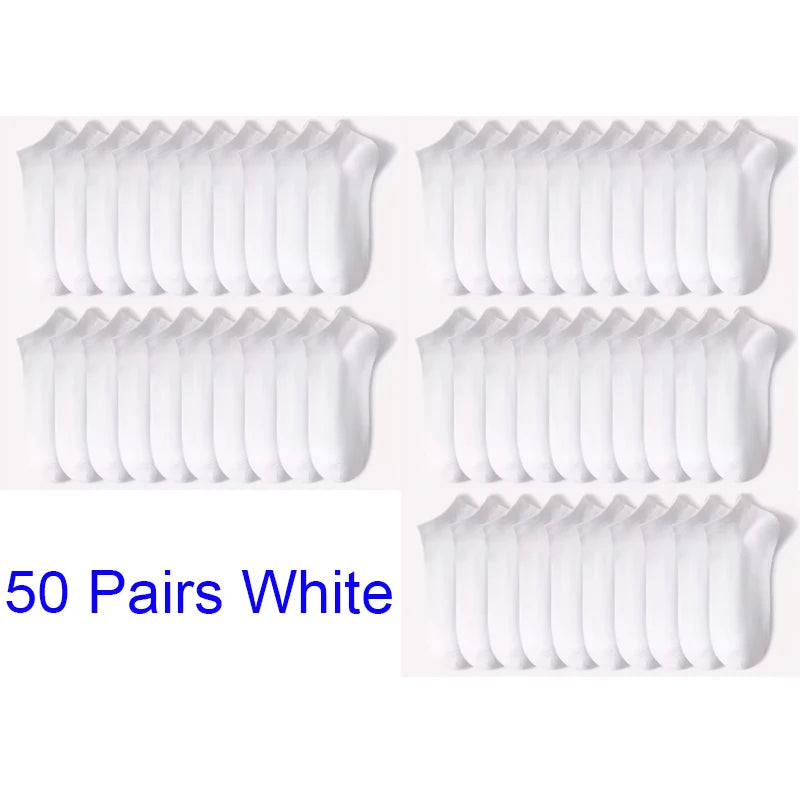 5/10-Pack Unisex Comfort-Fit Ankle Socks – Breathable & Lightweight for Sports & Daily Wear