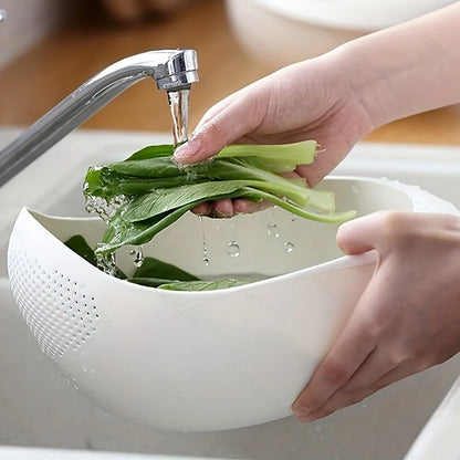 Rice Drainage Basket – Multi-Purpose Fruit & Vegetable Strainer