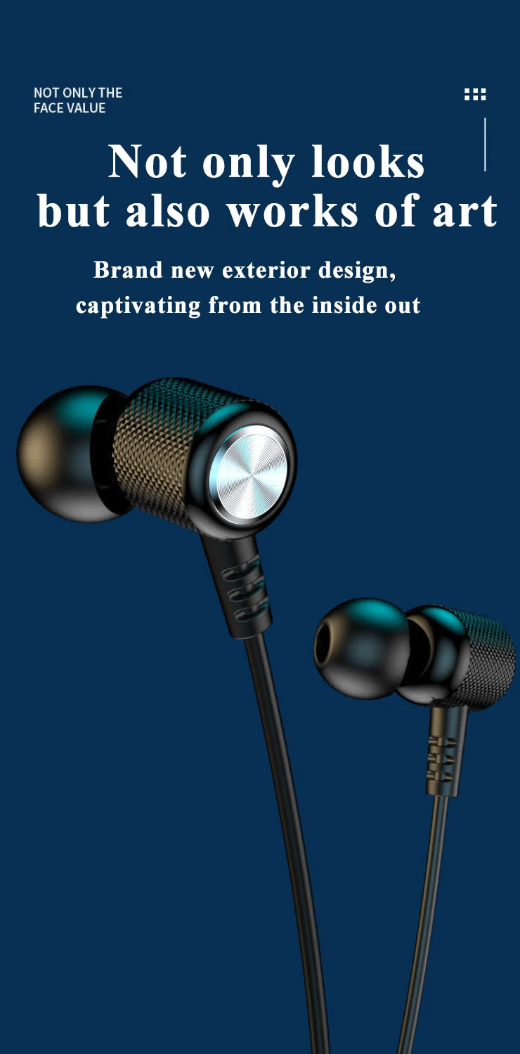 Wireless Bluetooth Neckband Earphones – Magnetic Sports Headset with LED Display