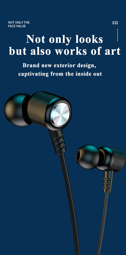 Wireless Bluetooth Neckband Earphones – Magnetic Sports Headset with LED Display